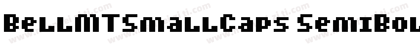 BellMTSmallCaps SemiBold字体转换